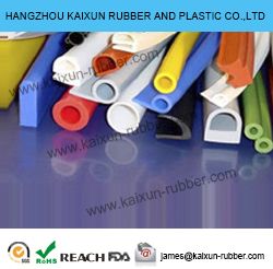 EPDM, NBR, Silicone rubber strips rubber extrusion parts