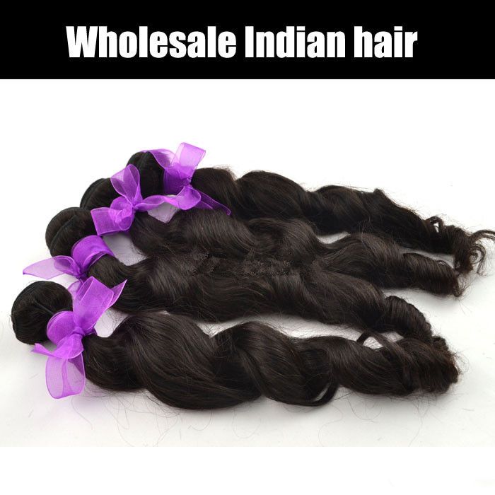 Indian hair, 100% human remy virgin hair weft