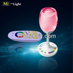 Christmas twinkle lights promotion gift light led RGBW wine glass light