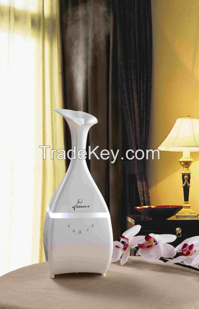Touch Ultrasonic Aroma Diffuser - White Calla Lily (Diamond)       ELI-AD-101T