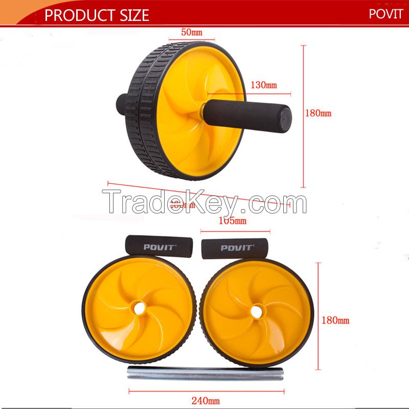 double exercise wheel/AB ROLLER/ AB WHEEL