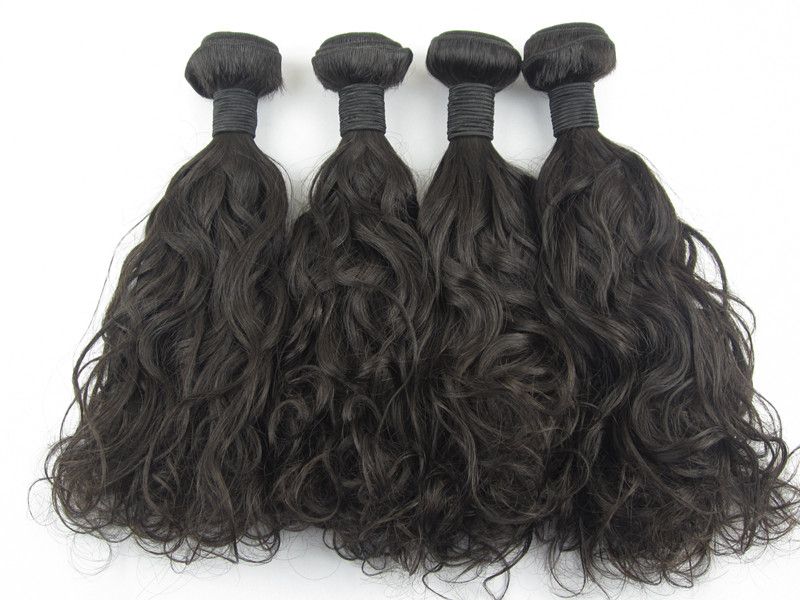 natural wave hair weft