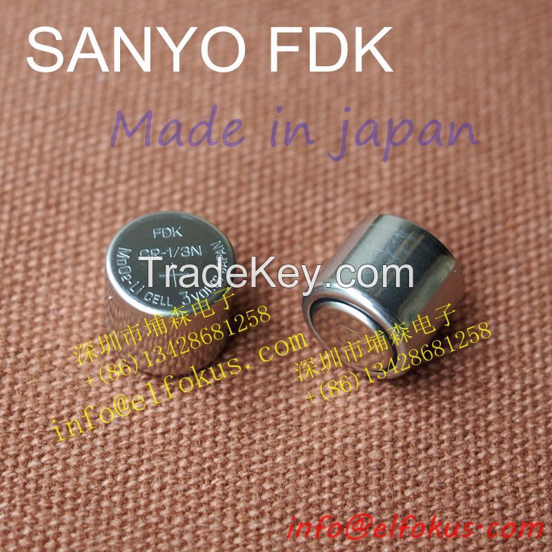New Original FDK CR-1/3N 3V Button battery coin cell Lithium Battery in stock Ready to ship 100PCS/box