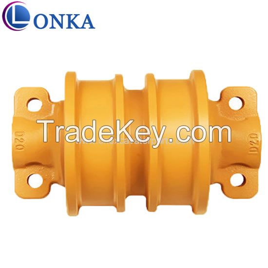 Excavator track rollers construction machinery parts