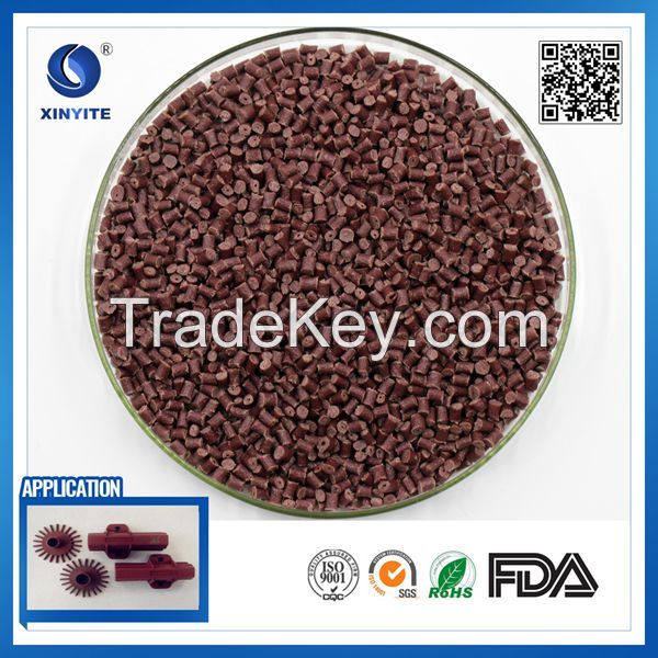 Red 30% GF Flame retardant V0 Nylon 6.6 / PA66 GF30 V0 / plastic Nylon66 granules