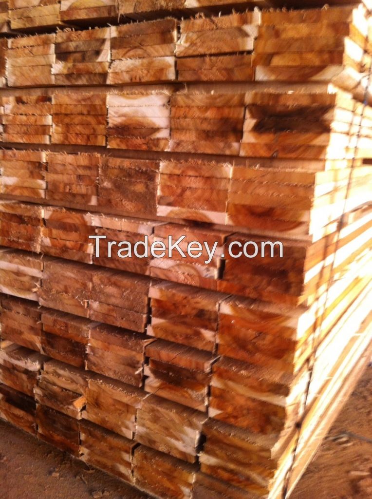 Sell acacia sawn timber AD/KD with cheap price