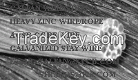 ZINC COATED steel wire strand