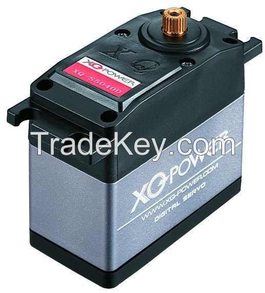 Servo Motor XQ-Power 40kg Torque  XQ-S5040D Metal Gear Aluminium Middle Hull Digital Servo