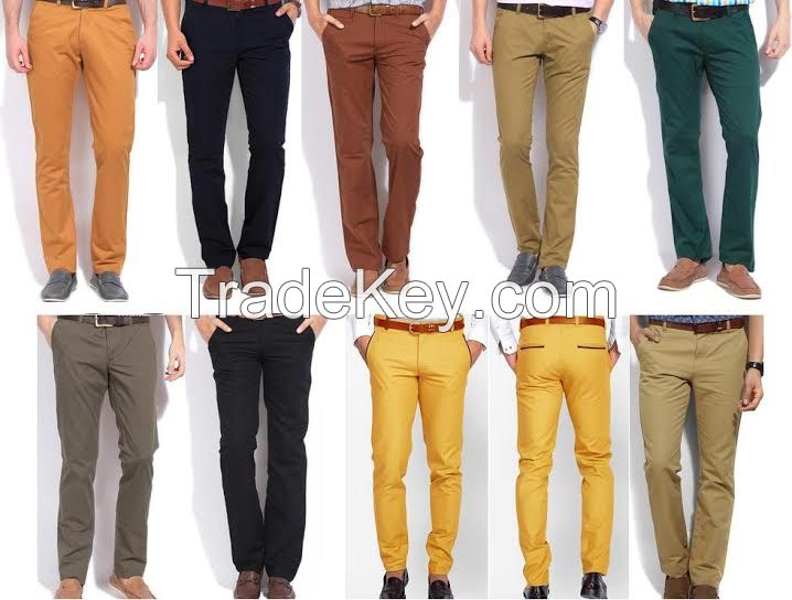 Casual or Khaki Mens Trouser Pant Different Colors