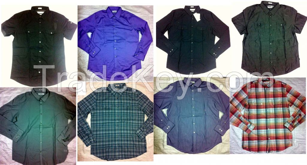 100% Cotton Mens Casual and Formal Shirts