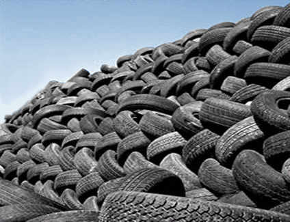 Sell waste tires scrap