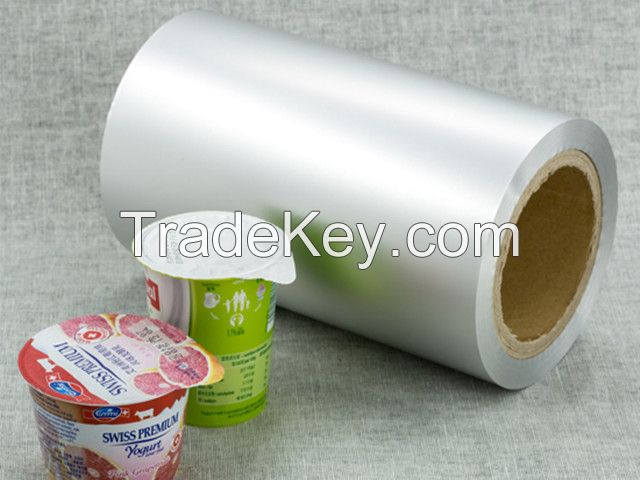 heat seal aluminium foil for yogurt lid