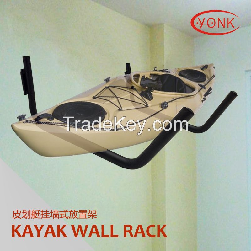 High quality Steel canoe kayak wall mount storage rack kayak ladder canoe arms