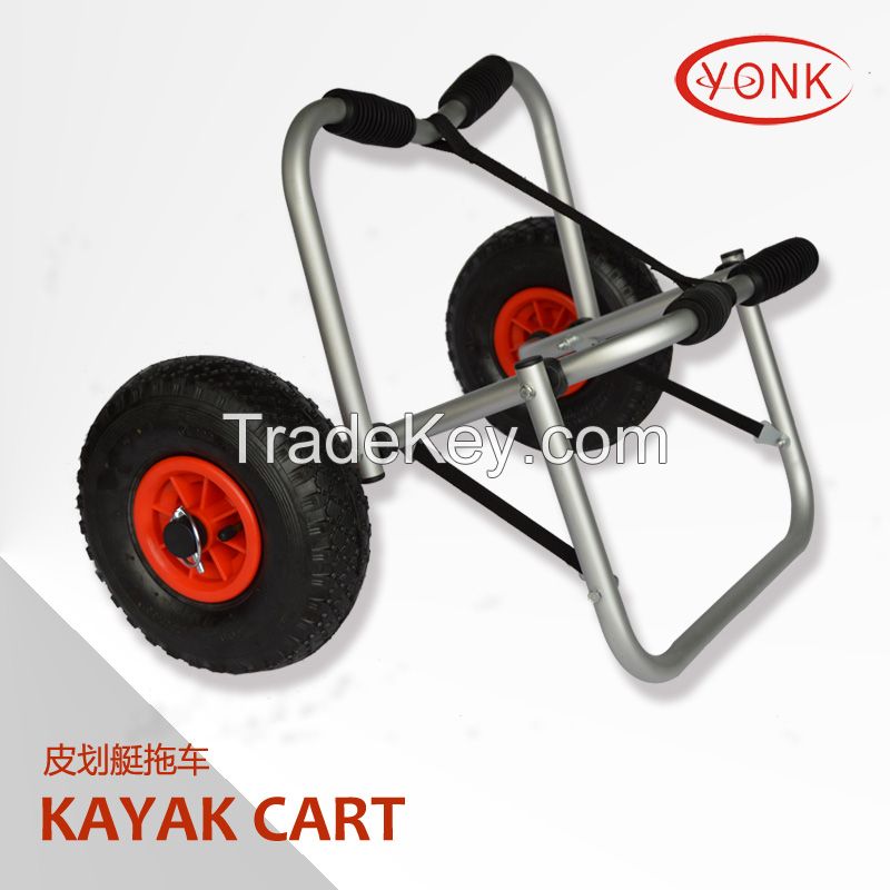 Deluxe multifunction folding Aluminum canoe kayak cart beach cart trolley