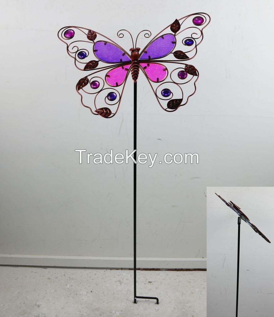 2016 Butterfly Garden Stake, Garden Stake