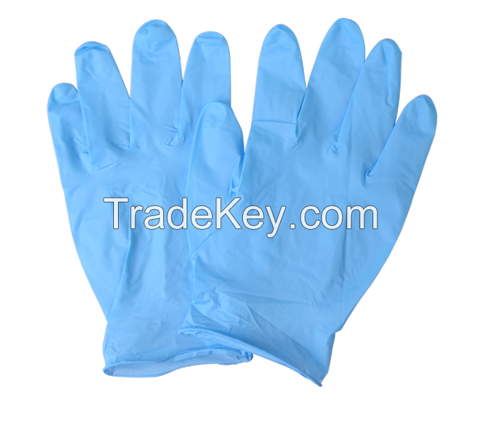 NITRILE MEDICAL LATEX POWDER FREE HAND GLOVES