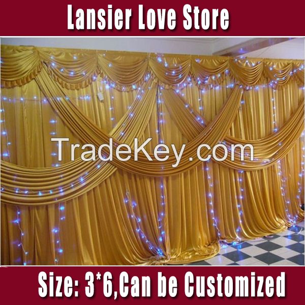 gold wedding backdrops