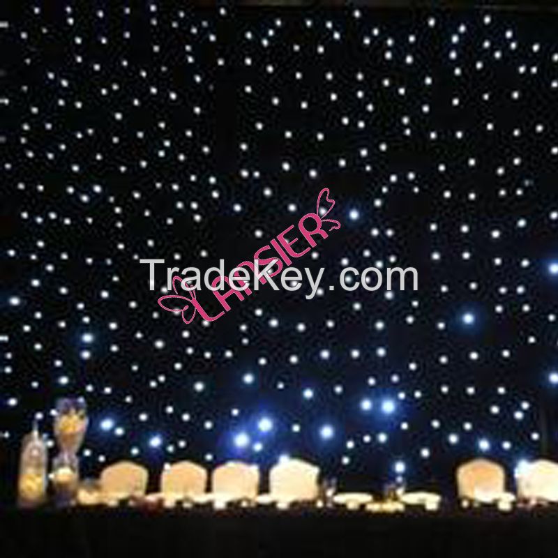 Wedding backdrop lights 3 meter high 6 meter long white lamps sky light cloth for wedding event party decoration