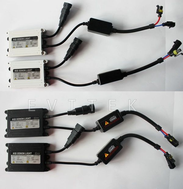 55W 12V AC SLIM Hid xenon KIT with H1 H4 H13 9005 9006.