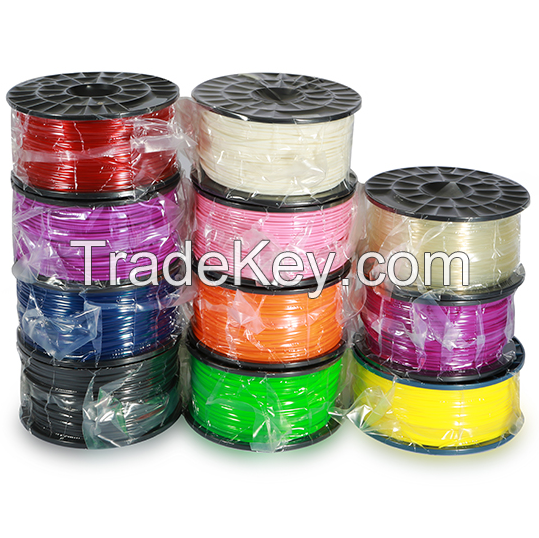 High quality 1.75mm PLA/ABS 3d printer filament for 3d printer