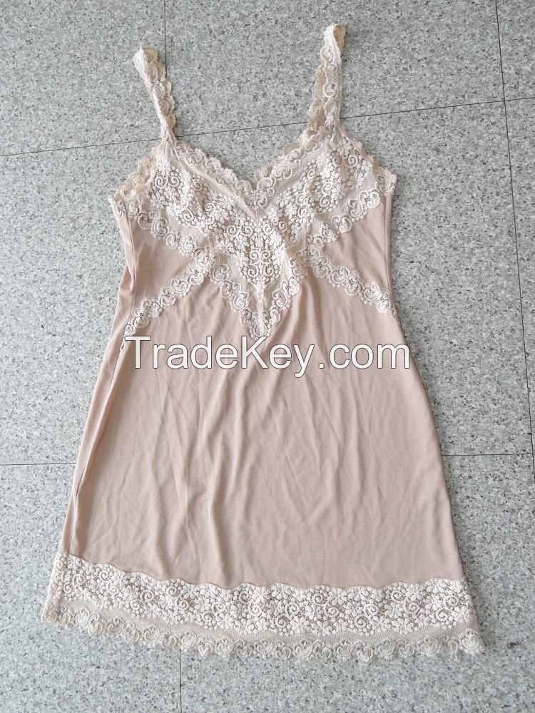 Ladies Nylon Nightgowns, Used Clothing