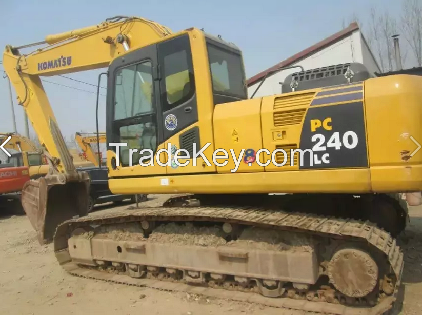 Used Excavator Komatsu PC240, Used Komatsu Excavator PC240, Used Crawler Excavator