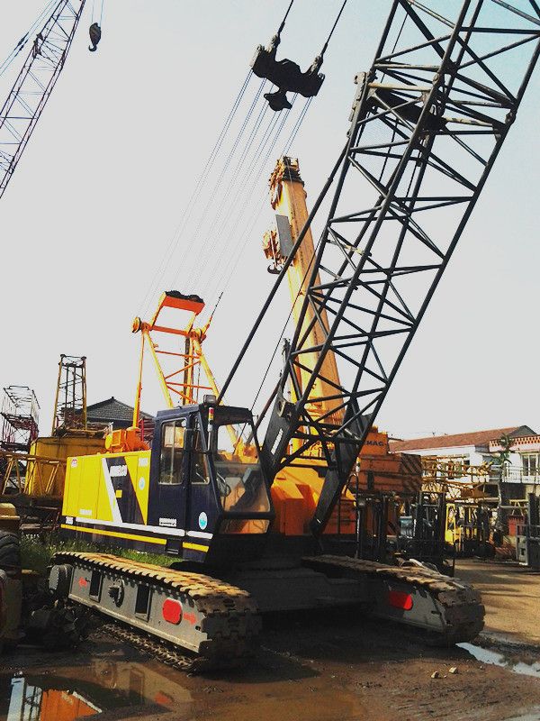 used Kobelco 7055-2 55T crawler crane