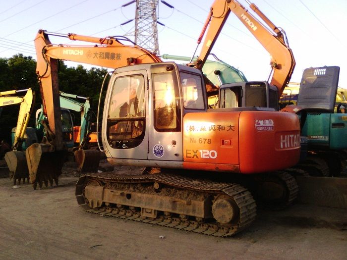 Used Excavator Hitachi EX120