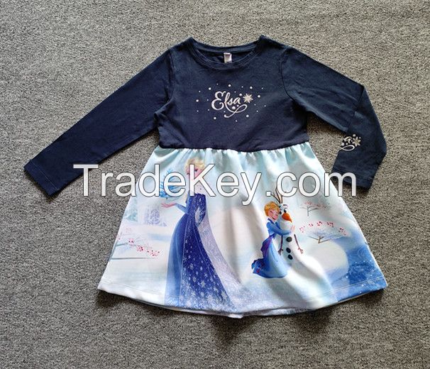 Selling Baby Girl's Dress with Printing