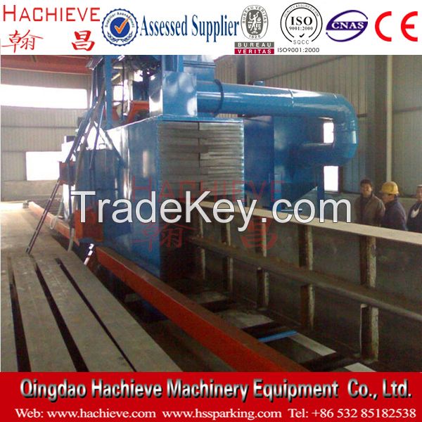 Sell  Section Plate and Structural Steel Shot Blasting Machine (QH69) shot blasting equipment