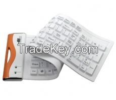 China silicone rubber keyboards, keypads computer, remote control keyboards