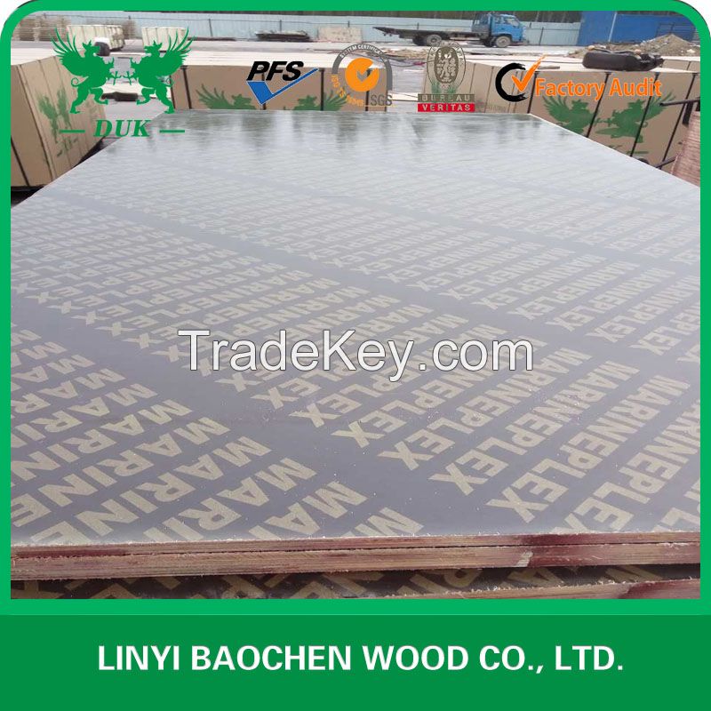 4x8 Formwork Usage ISO9001 Standard Film Faced Plywood