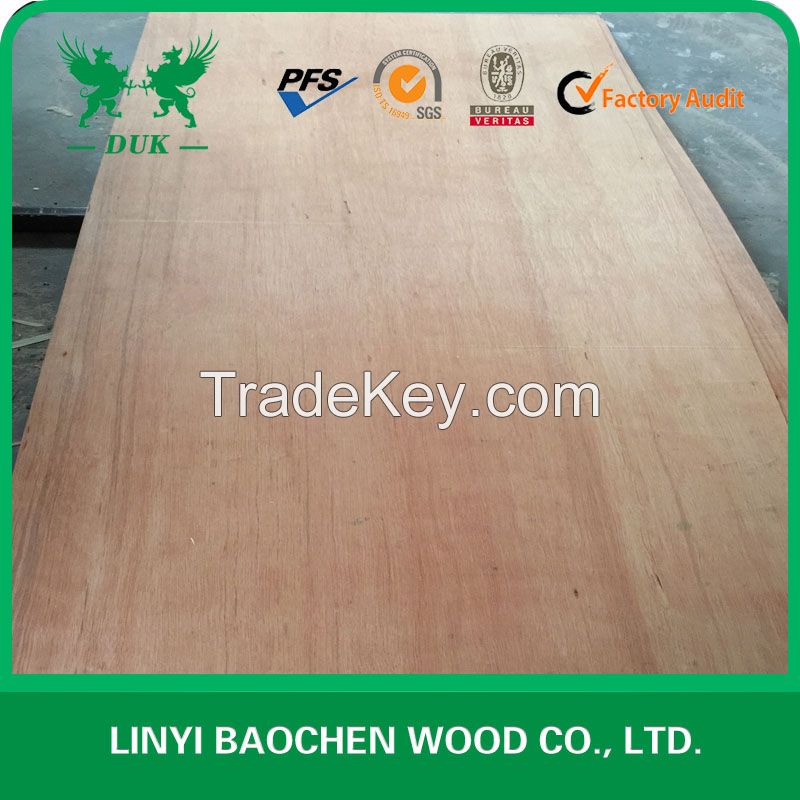Packing grade 3.4mm PLB commercial plywood