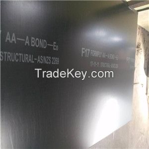 Formwork plywood certified with AS6669-2007