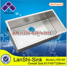 undermount single stainless steel kitchen sink