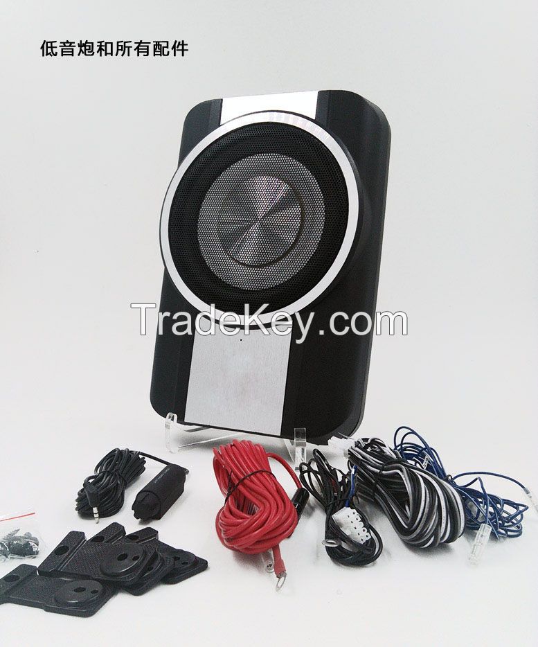 Factory selling! Super Slim 10  inch Car subwoofer with amplifier for Your Car