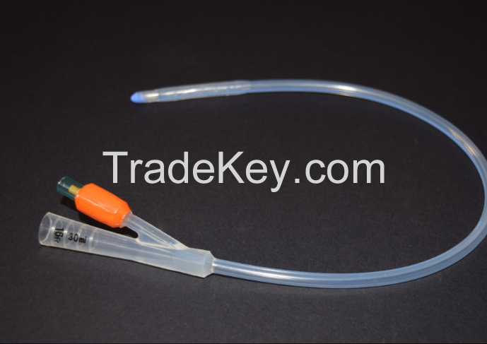 HK-17384 All Silicone Foley Catheter