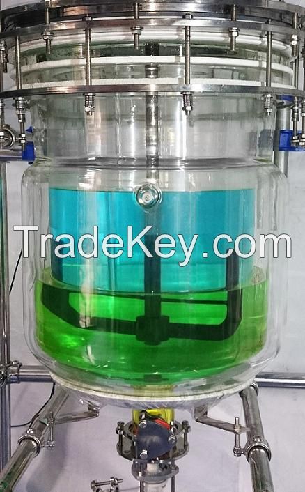 Glass Triplewall Jacketed Reactor