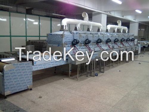 Microwave drying equipment