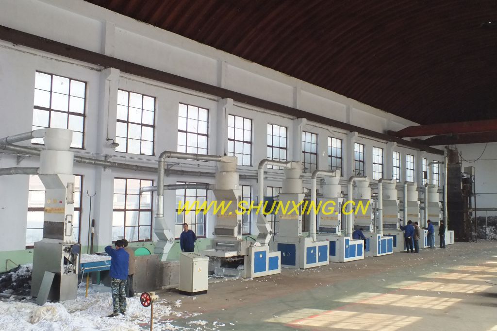 Newest CE MQ-500 cotton waste fabric waste textile waste used clothes recycling machine