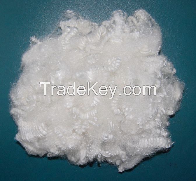 hollow conjugated polyester staple fiber