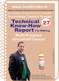 Technical know How report for making Multi-Purpose Household Cleaner