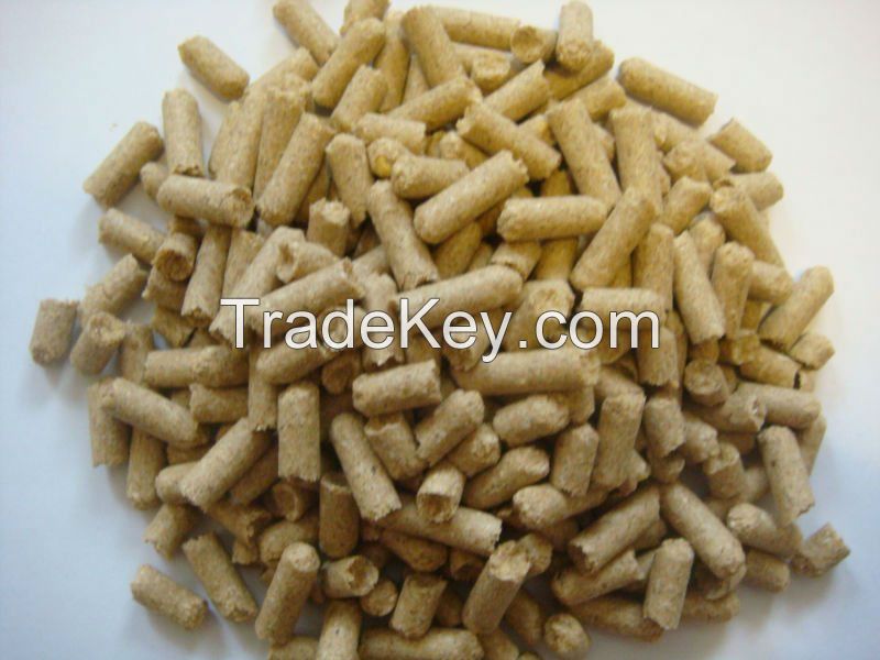 Wheat bran and Wheat bran pellets