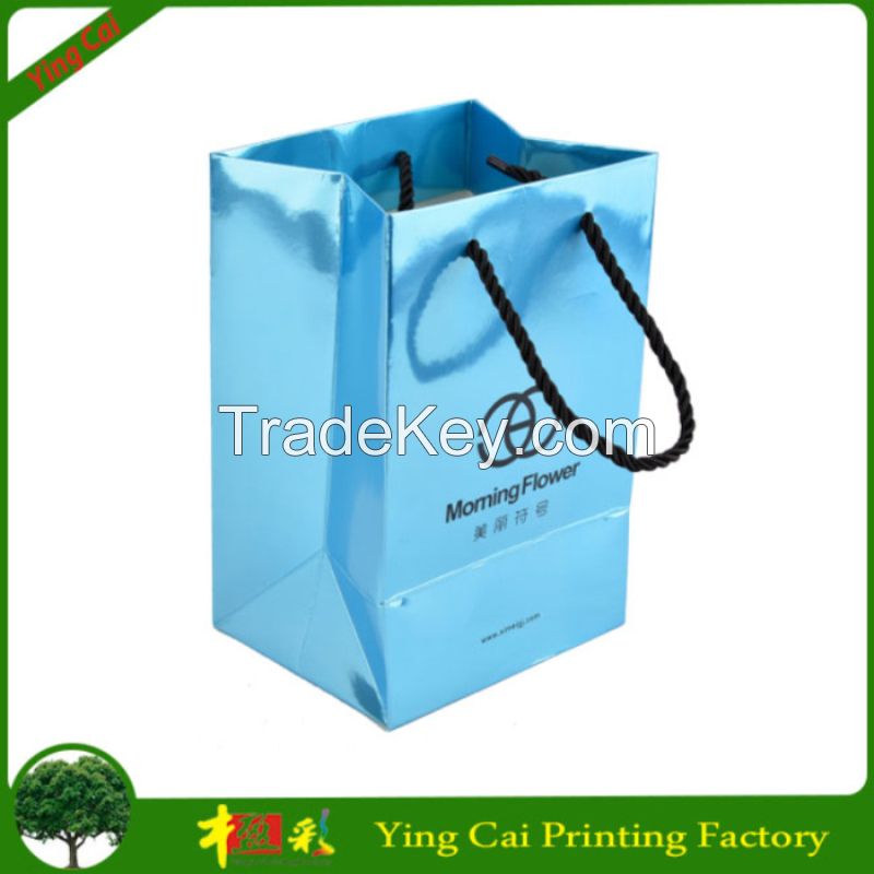 china packaging bag manufacturer / high grade shopping paper packaging bags wholesale