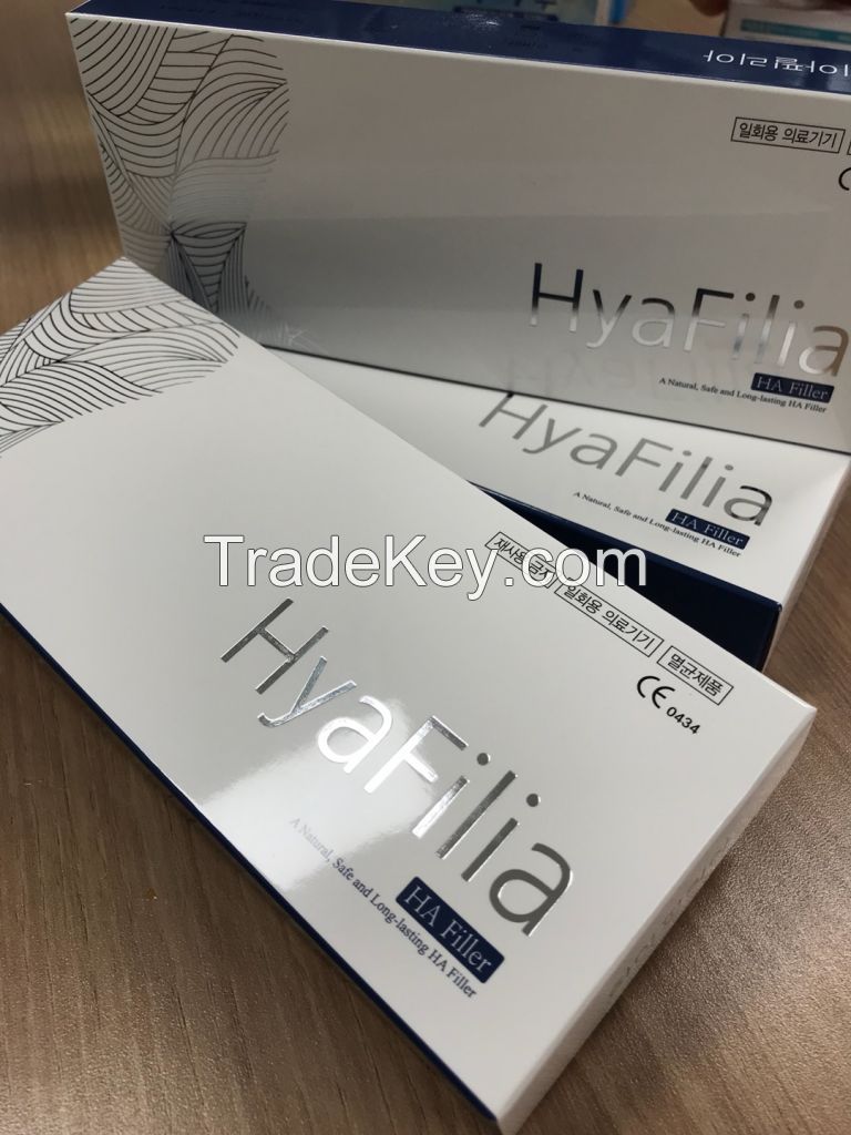 Hyafilia filler from Korea (Hyaluronic Acid)