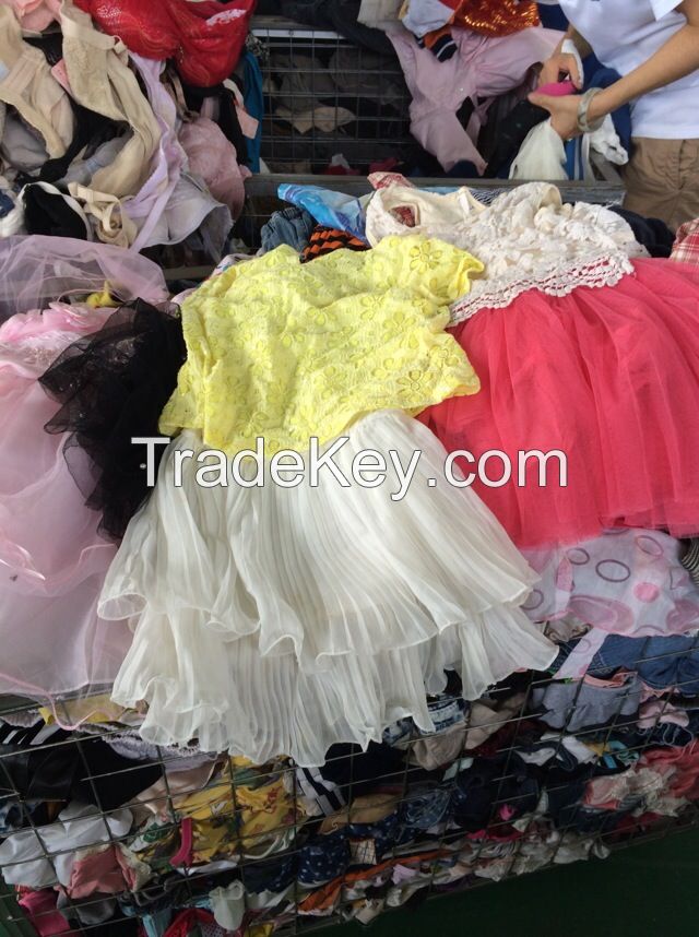 used clothing, chilred summer wear