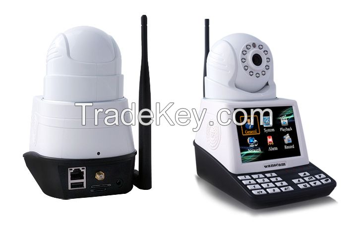 Baby monitor phone camera support USB TF Card