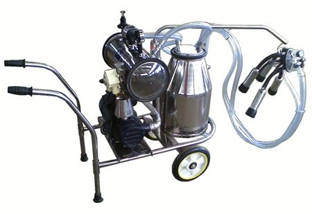 vacuum pump cow milking machine