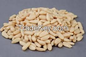 Raw processing type wholesale red pine nut kernels in bluk