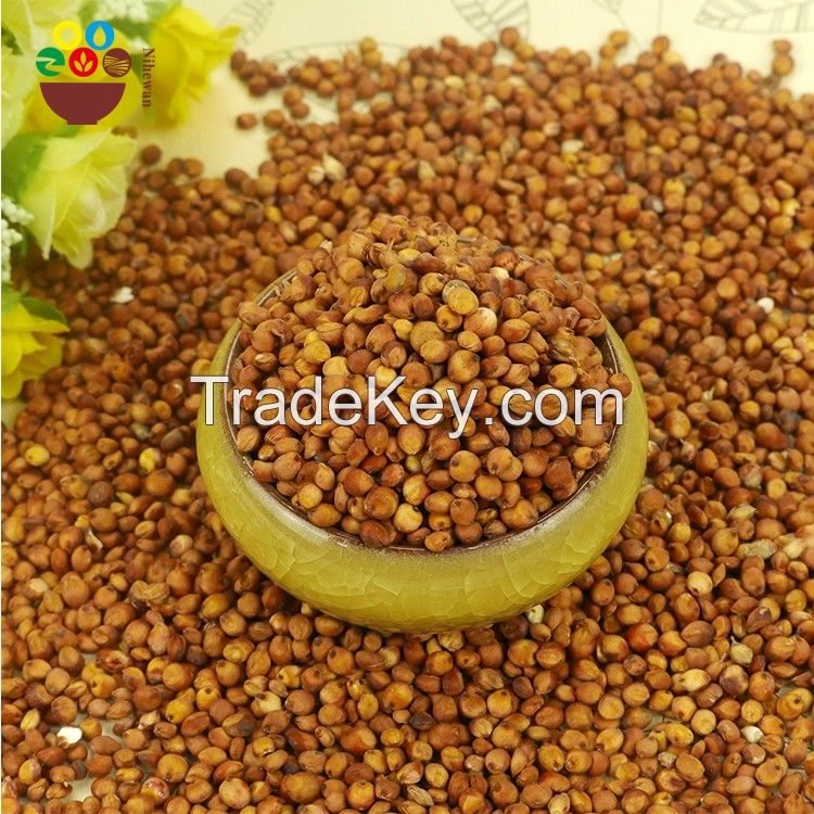 2017 non-gmo organic glutinous red sorghum sticky sorghum